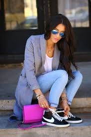 The Glittering Life Nike Vintage Blazer Fashion Nike Blazers Outfit Blazer Outfits