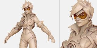 Discover The Art Of Overwatch In A Gallery 60 Original Character Design From Renaud Galand Hong Chan Lim Letic Character Design Overwatch Character Modeling