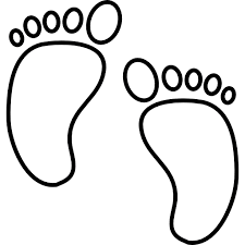 Foot Print Free Vector Icons Designed By Freepik Baby Footprints Baby Feet Free Icons
