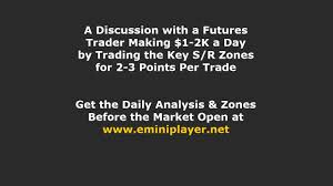 day trader making 1 2k a day scalping the e mini s p 500 futures