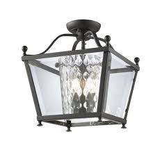 photon lighting bronze semi flush mount
