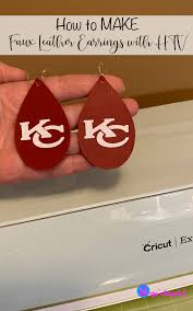 This arrow leather bracelet will quickly become one of your favorite pieces. How To Make Cricut Faux Leather Earrings On An Explore Air