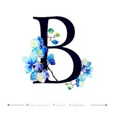 Black And White Letters Png Watercolor Color Painted Floral Leaves Leaf Flowers Design Character Typography Font Alphabet Text Spring Harfleme Yaratici Fotografcilik Alphabet