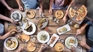 Table filled with chicken tikka chasni chicken karahi chicken tikka vegetable pakora lamb rogan josh all delicious & yummy order tired? The World S Best Farm To Table Restaurants Amex Essentials