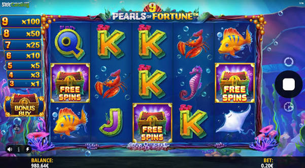 Try 9 Pearls of Fortune Demo Game and Check Our Slot Review
