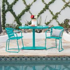 Turn On The Brights Alegre Outdoor Crackle 3 Piece Bistro Set Reviews Wayfair Outdoor Bistro Set Patio Furnishings 3 Piece Bistro Set