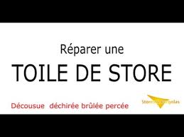 Pour profiter pleinement de son espace extérieur et s'y détendre, on prend le temps de l'aménager ! Comment Reparer Facilement Une Toile De Store Banne Youtube
