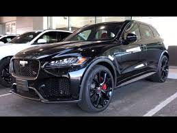 All prices · simple, fast and safe · search in your city 2021 Jaguar F Pace Svr Carbon Black Metallic 550hp In Depth Video Walk Around Youtube