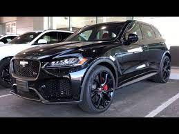 Start here to discover how much people are paying, what's for sale, trims, specs, and a lot more! 2021 Jaguar F Pace Svr Carbon Black Metallic 550hp In Depth Video Walk Around Youtube
