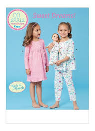 Robe de mariée bohème robe africaine robe midi robe de mariée grande taille amazon robe robe année 30 robe demoiselle d honneur asos robe cache coeur rouge robe motif noel robe pour. Patron Pyjama Et Robe De Nuit Pour Fille Et Poupee De 3 A 10 Ans