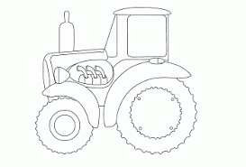 Traktory należą do ulubionych pojazdów chłopców. Kolorowanka Traktor Maluchy Pl