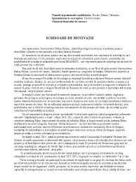 Vă poate recomanda pentru un anumit job. Scrisoare De Motivatie