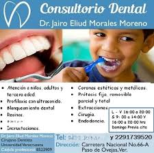 Consultorio Dental Jairo Eliud Morales Moreno