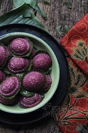 厨苑食谱 紫薯红龟糕 南瓜馅 purple sweet potato angku kuih with pumpkin filling chinese dessert food cute desserts