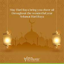 Aku ingin mengucapkan selamat hari raya aidilfitri kepada semua umat islam. Selamat Hari Raya Greetings 2021 Raya Wishes Messages And Quotes Ferns N Petals