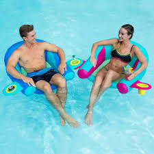 Aqualinx Pool Float Links Friends While Floating In Water Swimming Pool Chair Pool Chairs Pool