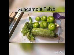 Guacamole Falso Youtube Receta De Guacamole Guacamole Chiles En Escabeche