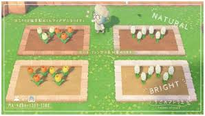 Flower Bed Path Borders Acnh Custom Designs Animal Crossing New Animal Crossing Animal Crossing Game
