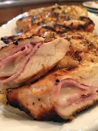 Grilled Chicken Cordon Bleu Norine S Nest Recipe Chicken Cordon Bleu Grilled Chicken Recipes Grilling Recipes