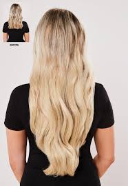 So you can wear them immediately! Lullabellz Super Thick 22 Blow Dry Wavy Clip In Hair Extensions Light Golden Blonde Missguided Ireland