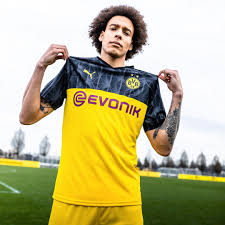 The color of the away kit is black and yellow. Borussia Dortmund 2019 20 Puma Tournament Kit 19 20 Kits Football Shirt Blog