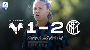 Watch highlights and full match hd: Hellas Verona 1 2 Inter Women Inter Women Highlights 20 21 Serie A Femminile Femmes Internazionale Fr