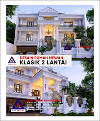 Beberapa ide desain rumah eropa klasik mewah pilihan terbaik terbaru 2021. Desain Rumah Mewah Klasik 2 Lantai Di Lahan 40 X 20 Meter