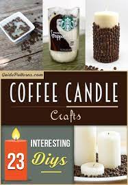 Check out our coffee candles selection for the very best in unique or custom, handmade pieces from our container candles shops. Coffee Candle Crafts 23 Interesting Diys Guide Patterns