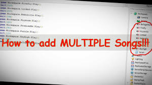 In this video i will be showing you how to add music to your roblox game!people watching this in 2021 this does indeed still work!make sure to subscribe!if t. Read Desc How To Add Multiple Songs To Your Roblox Game Roblox Studio Tutorial Old Video Youtube