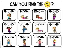 Hide Seek Game Movement Edition Zoom Game Twosday Tpt In 2020 Math Work Guided Practice Math Talk