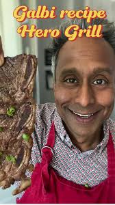 Galbi recipe for the Hero Grill. Eveyone who loves Korean bbq should make  this at home #ad #alikhaneats #recipe #galbi #koreanbbq #herogrill