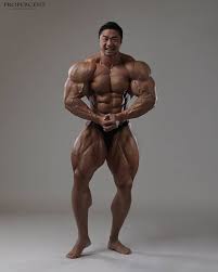 Seung Chul Lee has an incredible physique. He recently started working with  Neil Hill (coach of Flex Lewis) and I cant wait to see what they  accomplish together. South Koreas best mens