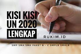 Check spelling or type a new query. Download Kisi Kisi Un 2019 2020 Pdf Semua Jenjang Lengkap