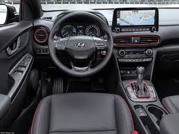 It offers plenty of cabin space to keep everyone comfortable and ample amounts of storage space. Hyundai Kona Hybrid 2020 Pictures Information Specs