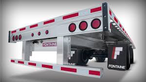 Lowboy trailers are manufactured in standard capacities of 35 ton, 45 ton, 51 ton, and 55 ton. Fontaine Trailer Flatbed Trailers Flat Bed Trailers Trailer Drops Aluminum Trailers Composite Trailers Steel Trailers Revolution Trailers