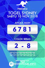 Prediksi Togel Sydney Sabtu 10 November 2018 Sydney Games Lockscreen