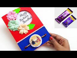Handy tips to make rakhi at home. Raksha Bandhan 2019 How To Make Rakhi Card At Home Diy Photo Rakhi Card Easy Gift Idea Youtube