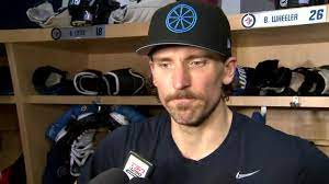 Blake james wheeler (born august 31, 1986) is an american professional ice hockey right winger he led his team to a class a state hockey championship that season, and scored a hat trick in the. Raw Winnipeg Jets Blake Wheeler Post Game Reaction Nov 12 Watch News Videos Online