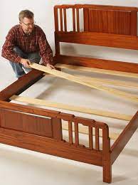 Replace the slats with metal ones; Bed Slats Woodworker S Journal How To