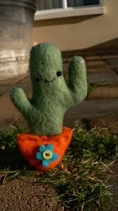 I guess the only way is via procedures. Happy Cactus A Plant Plushie Needlework And Sewing On Cut Out Keep