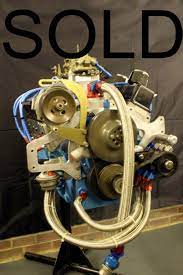 Exhaust header and manifold gasket are included in the sale, along with an extra used cosworth dfv/dvx scavenge pump in good clean condition, has been stored for sometime, but turns freely. 1992 Nascar Engine Init Racing