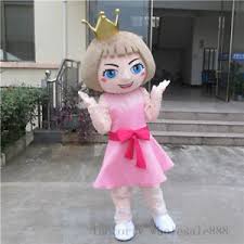 Princess Mascot Costume Suits Birthday Party Game Adults