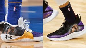 24's lakers defeat the boston celtics in seven games in the 2010. Nba 2020 21 Steph Curry And Joel Embiid Wore Custom Sneakers To Honour Kobe Bryant Check Out