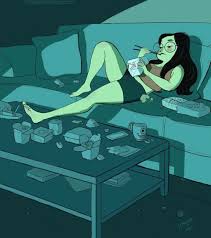 Artist Perfectly Captures The Intimate Magic Of Living Alone Alone Art Art Illustration