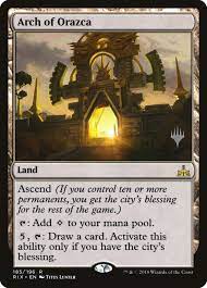 Storm the vault rivals of ixalan (r) leg enchantment $3.99. Arch Of Orazca Rivals Of Ixalan Promos Prix 185p Scryfall Magic The Gathering Search