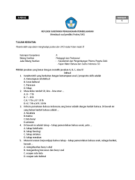 Banyak yang bertanya kenapa soalnya tidak di gabung dengan pelajaran lainnya? Soal Modul A Sd Kelas Atas Pedagogik Dan Profesional