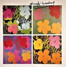 Andy warhol's pop art legacy continues to inspire various forms of contemporary aesthetic expression. Andy Warhol Signed Flowers Print Popart Andy Warhol Pop Art Flower Art Pop Art Design