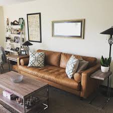 Comfort with elegance and style, perfectly describes the glenbrook leather sofa. Tan Leather Sofa Sven Charme Tan Sofa Article Living Room Decor Modern Leather Couch Living Room Decor Brown Leather Couch Living Room