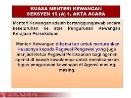 Tan sri ismail adam 1 panduan tindakan mengenakan surcaj pendahuluan i pegawai awam yang melakukan kesalahan di bawah seksyen 18 akta prosedur kewangan 1957 boleh dikenakan surcaj. Kursus Asas Pengurusan Kewangan Universiti Putra Malaysia Pengurusan