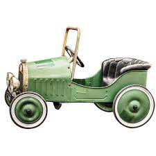 Mid 20th Century French Green Toy Car Toy Car Green Toys Modern Toys